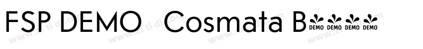 FSP DEMO   Cosmata B字体转换
